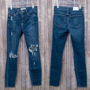 Pistola Distressed Medium Wash Skinny Jeans 24